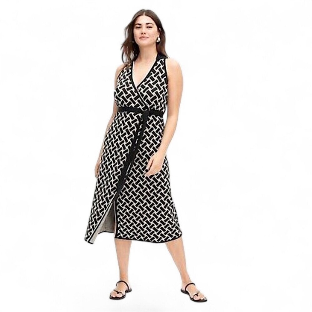 DVF for Target Sleeveless sweater wrap dress